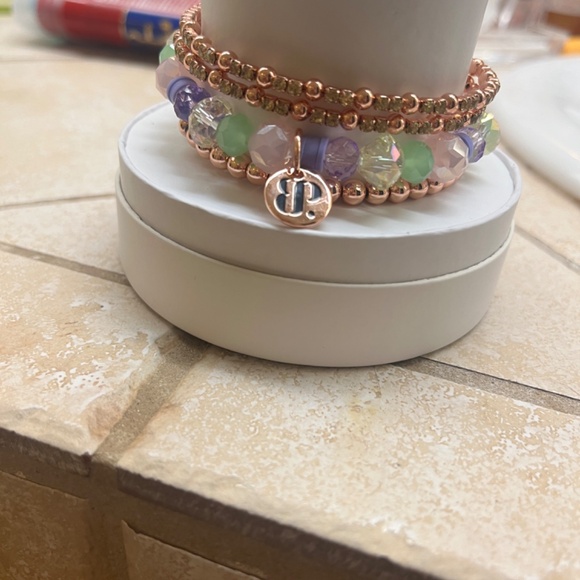 RECENTLY LOWERED PRICING!!! Bomb Party necklaces and Bracelet Stack - Picture 5 of 10